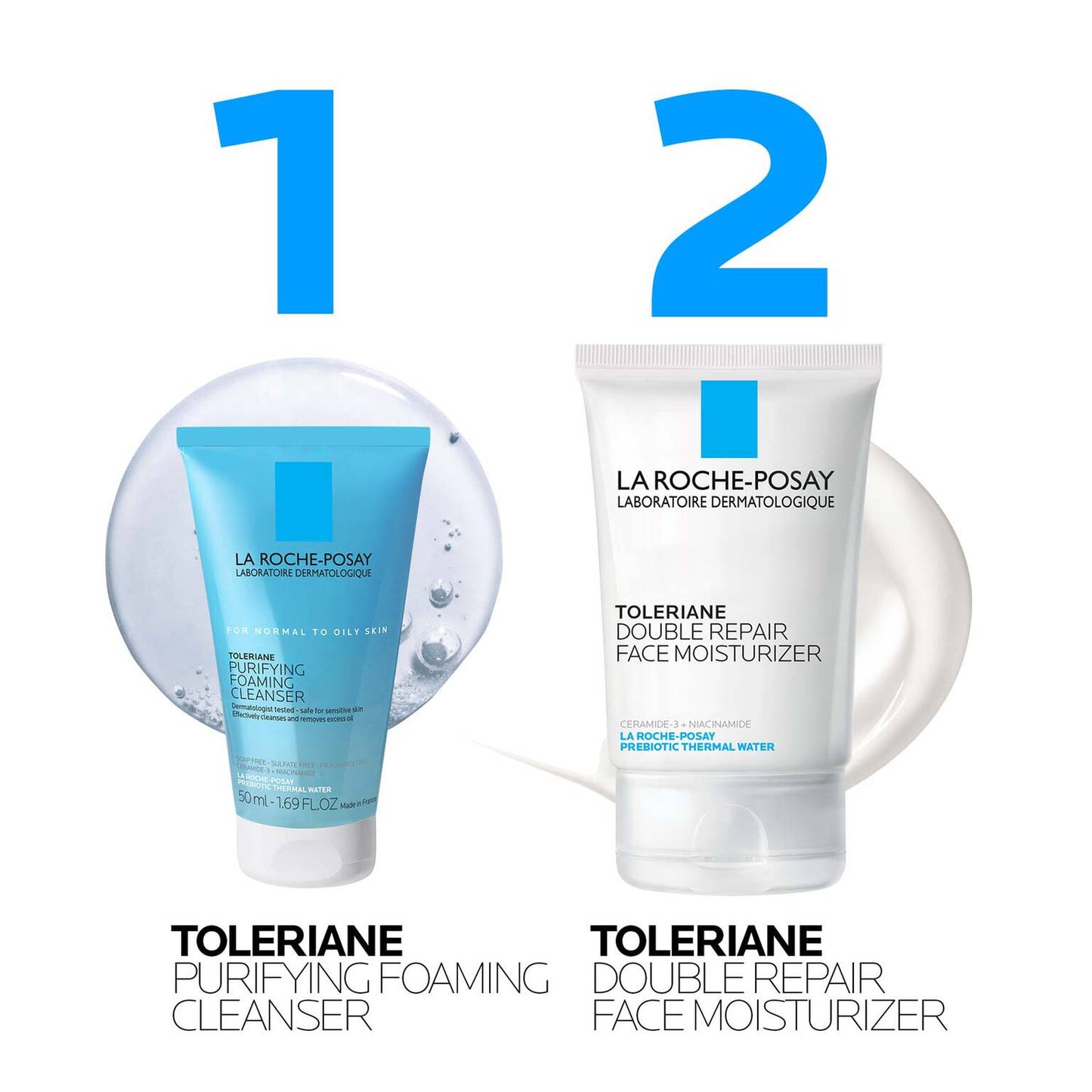 toleriane-purifying-foaming-cleanser-and-toleriane-double-repair-face-moisturizer-travel-set-g2 AmazonSet-TolerianePurifyingCleanser100ml-TolerianeDRM_routine.jpg