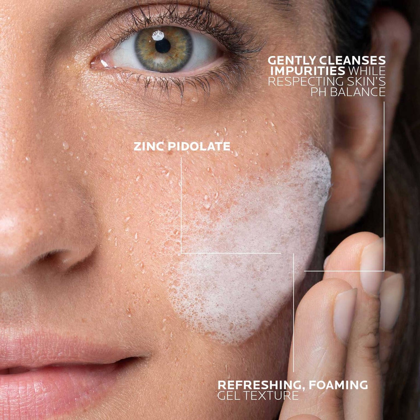 effaclar-gel-facial-wash-for-oily-skin-k2 LaRochePosay-Product-Effaclar-Effaclar-Foaming-Gel-400ml-3337872411991-texture-REV.jpg