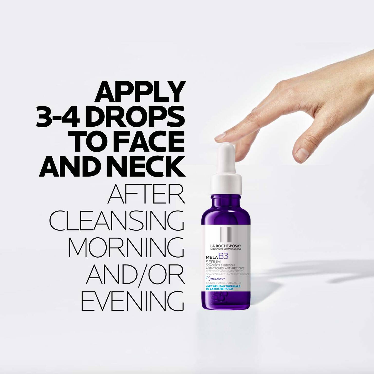 mela-b3-dark-spot-serum-with-melasyltm-niacinamide-x6 LaRochePosay-Product-MelaB3-MelaB3Serum-30ml-03337875890021-HowTo-REV.jpg
