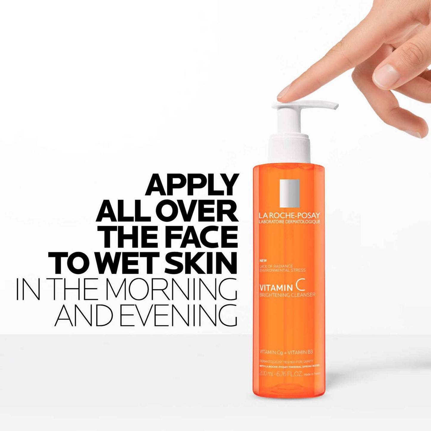 vitamin-c-brightening-facial-cleanser-u9 LaRochePosay-Product-Skincare-Purifying-Vitamin-C-Cleanser-200ml-3337875923613-HowToUse.jpg