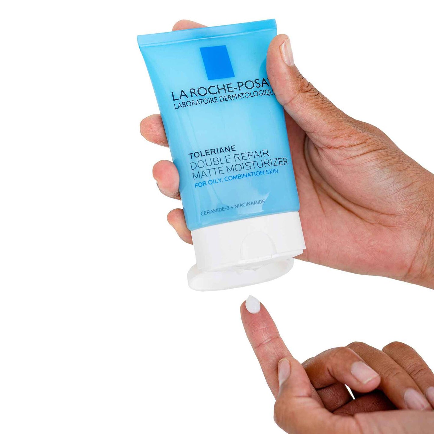 toleriane-double-repair-matte-face-moisturizer-for-oily-skin-f8 la-roche-posay-toleriane-matte-lotion-on-finger.jpg